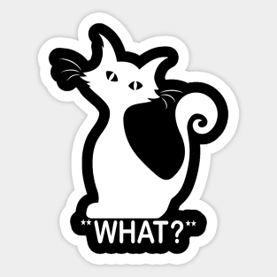 What tee design birthday gift graphic Sticker